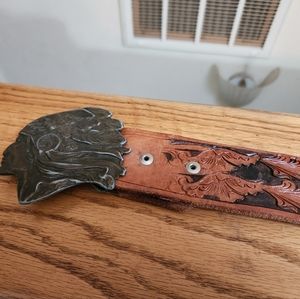 Vintage Leather Belt.